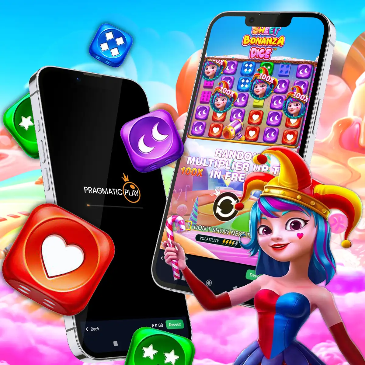 Sweet Bonanza Dice mobile application